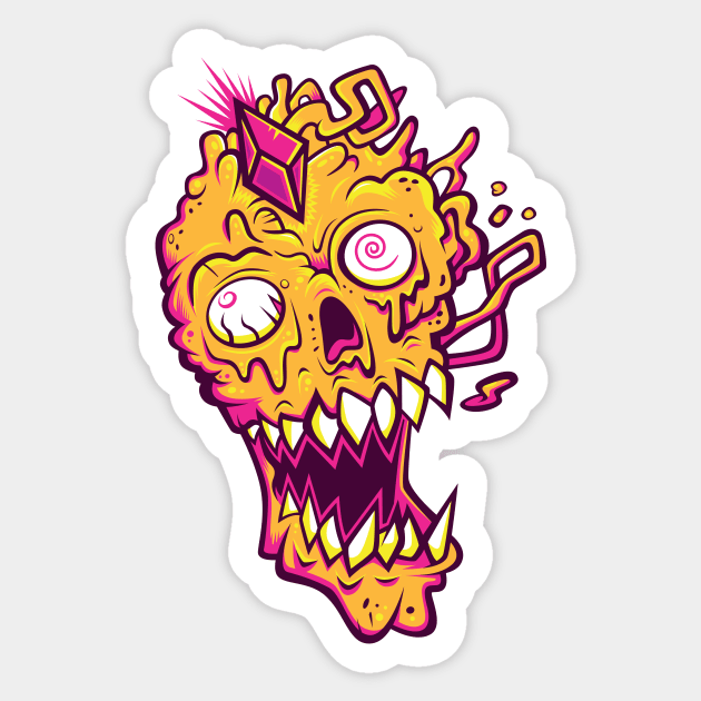 What a Horrible Night to Have a Curse Sticker by strangethingsa